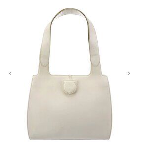Salvatore Ferragamo Leather Top Handle Bag